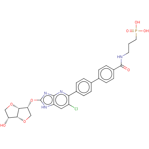 Chemical structure of BindingDB Monomer ID 563556