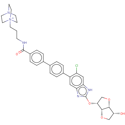 Chemical structure of BindingDB Monomer ID 563562