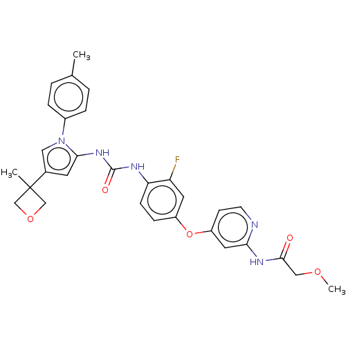 Chemical structure of BindingDB Monomer ID 563635