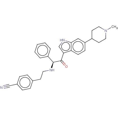 Chemical structure of BindingDB Monomer ID 564020