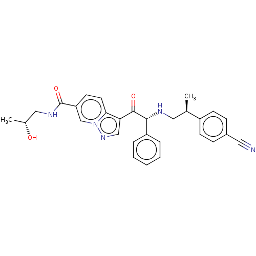 Chemical structure of BindingDB Monomer ID 564113