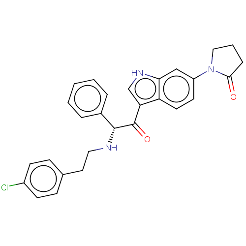 Chemical structure of BindingDB Monomer ID 564150