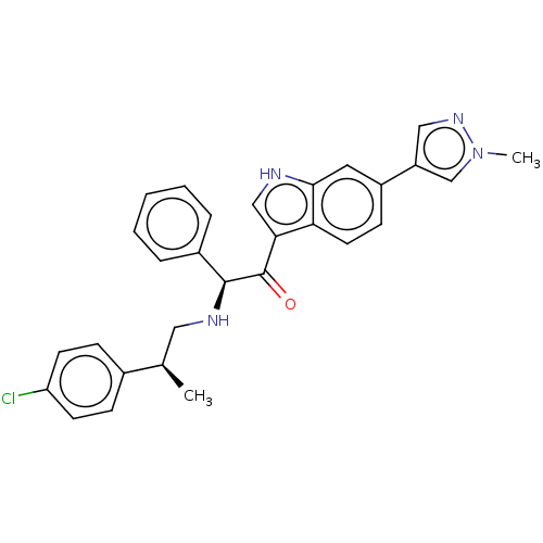 Chemical structure of BindingDB Monomer ID 564237
