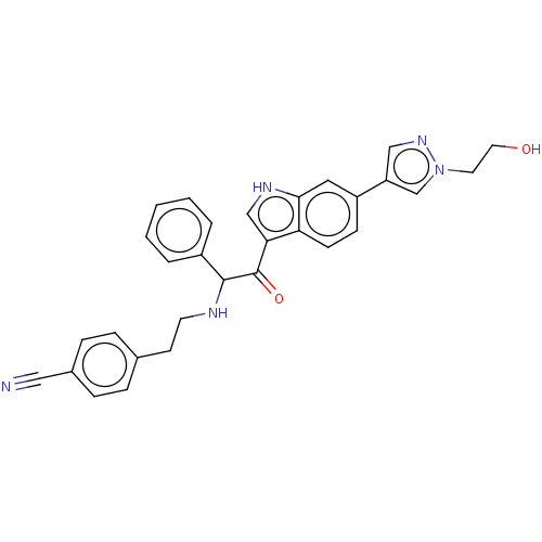 Chemical structure of BindingDB Monomer ID 564253