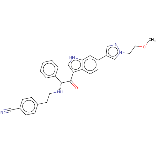 Chemical structure of BindingDB Monomer ID 564258