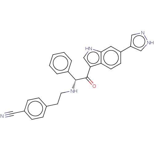 Chemical structure of BindingDB Monomer ID 564274