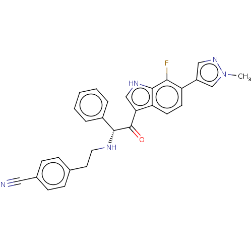 Chemical structure of BindingDB Monomer ID 564306