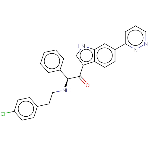 Chemical structure of BindingDB Monomer ID 564366