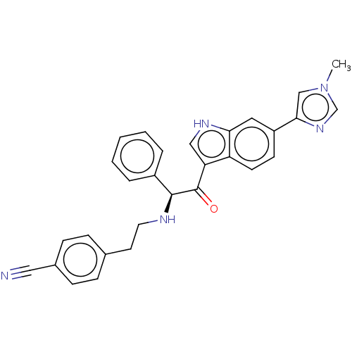 Chemical structure of BindingDB Monomer ID 564369
