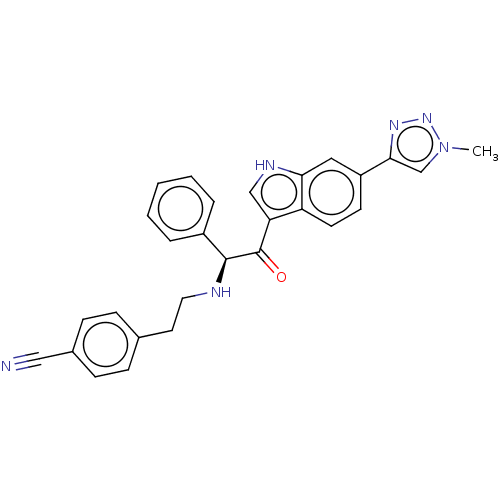 Chemical structure of BindingDB Monomer ID 564374