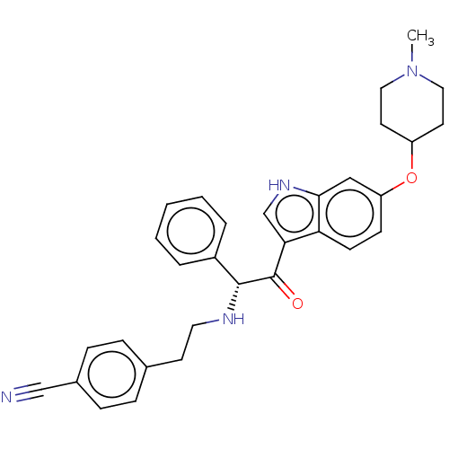 Chemical structure of BindingDB Monomer ID 564436