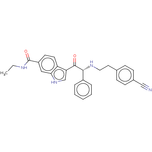 Chemical structure of BindingDB Monomer ID 564539