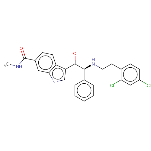 Chemical structure of BindingDB Monomer ID 564565