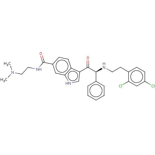Chemical structure of BindingDB Monomer ID 564575