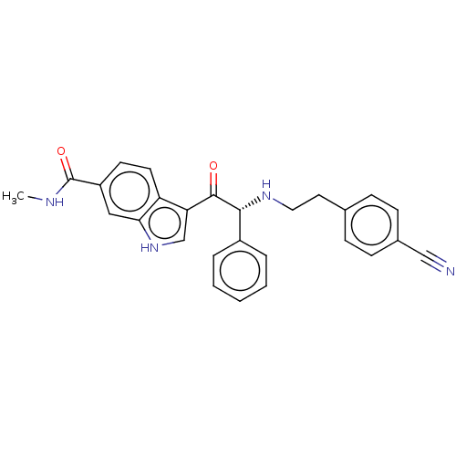 Chemical structure of BindingDB Monomer ID 564582