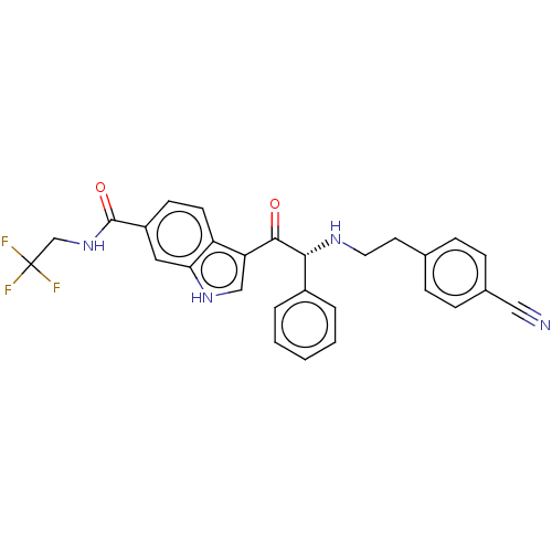 Chemical structure of BindingDB Monomer ID 564588