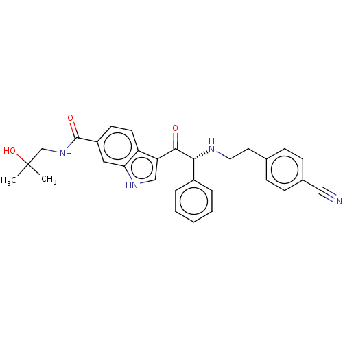 Chemical structure of BindingDB Monomer ID 564599