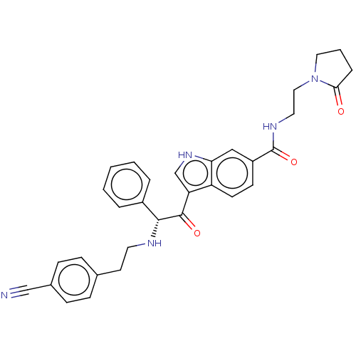 Chemical structure of BindingDB Monomer ID 564613