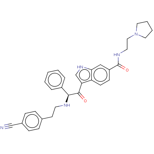 Chemical structure of BindingDB Monomer ID 564746
