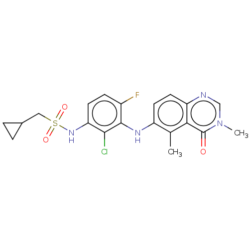 Chemical structure of BindingDB Monomer ID 565173