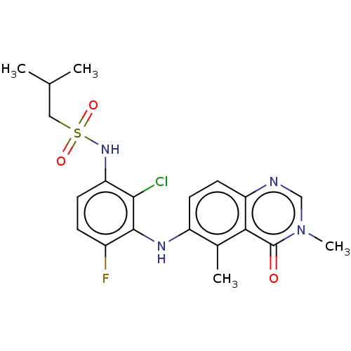 Chemical structure of BindingDB Monomer ID 565174