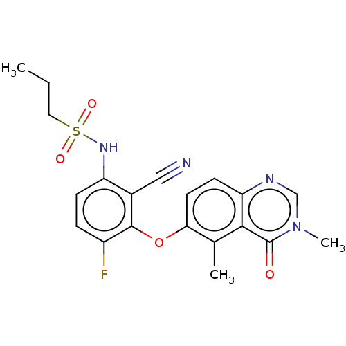 Chemical structure of BindingDB Monomer ID 565192