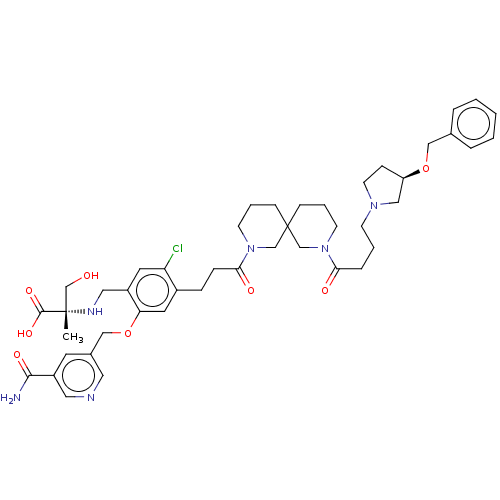 Chemical structure of BindingDB Monomer ID 565414