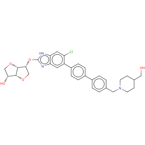 Chemical structure of BindingDB Monomer ID 565470