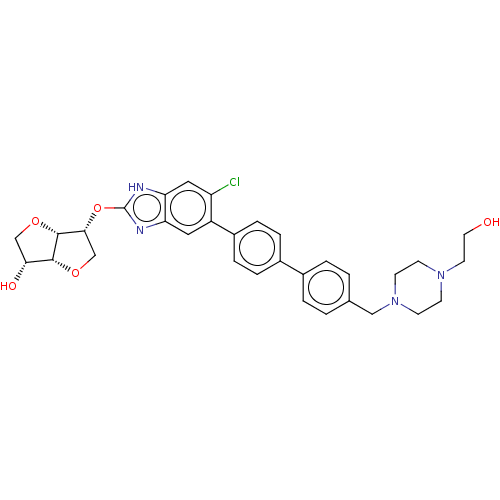 Chemical structure of BindingDB Monomer ID 565474