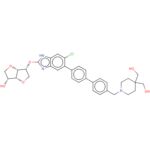 Chemical structure of BindingDB Monomer ID 565483