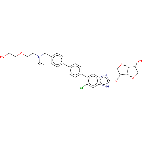 Chemical structure of BindingDB Monomer ID 565492