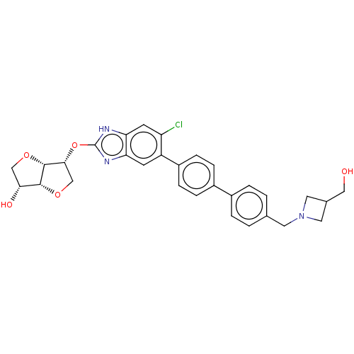 Chemical structure of BindingDB Monomer ID 565494