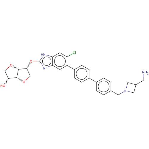 Chemical structure of BindingDB Monomer ID 565506