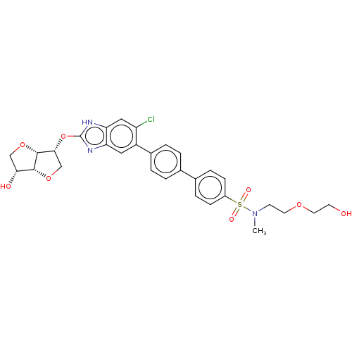 Chemical structure of BindingDB Monomer ID 565693