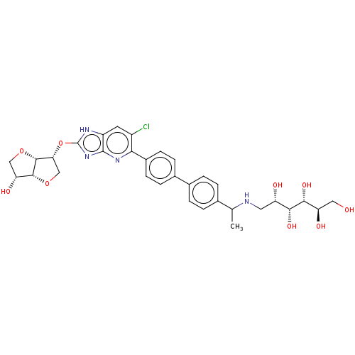 Chemical structure of BindingDB Monomer ID 565694