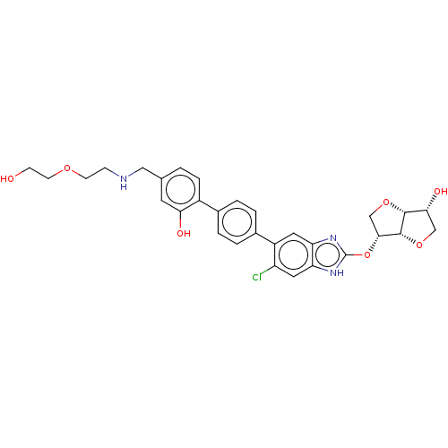 Chemical structure of BindingDB Monomer ID 565695