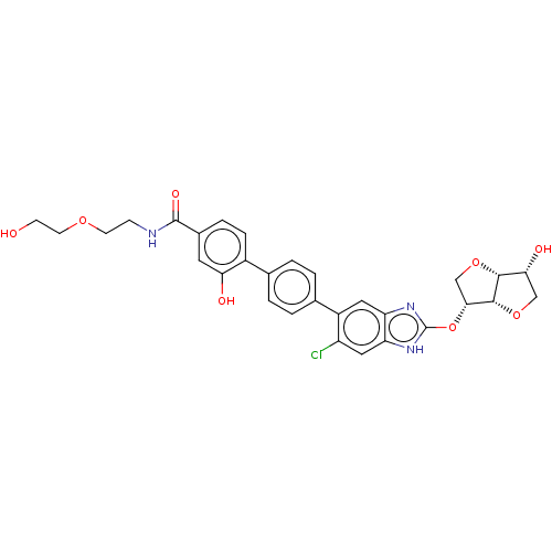 Chemical structure of BindingDB Monomer ID 565696