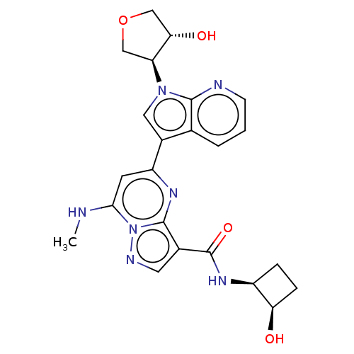 Chemical structure of BindingDB Monomer ID 566009
