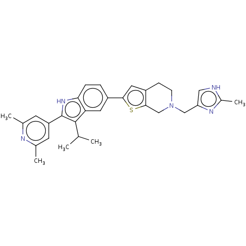 Chemical structure of BindingDB Monomer ID 566974