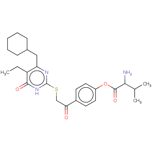 Chemical structure of BindingDB Monomer ID 567114