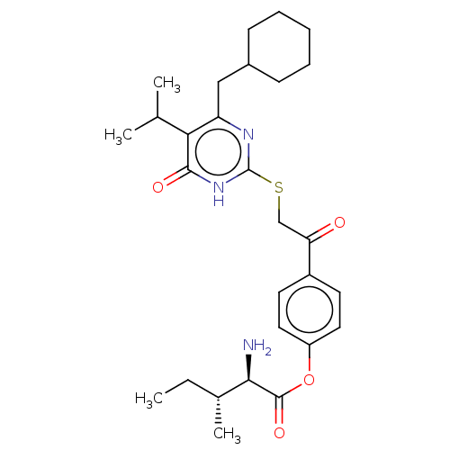 Chemical structure of BindingDB Monomer ID 567115