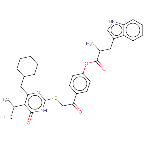 Chemical structure of BindingDB Monomer ID 567117