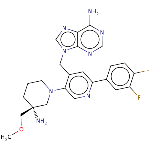 Chemical structure of BindingDB Monomer ID 567822