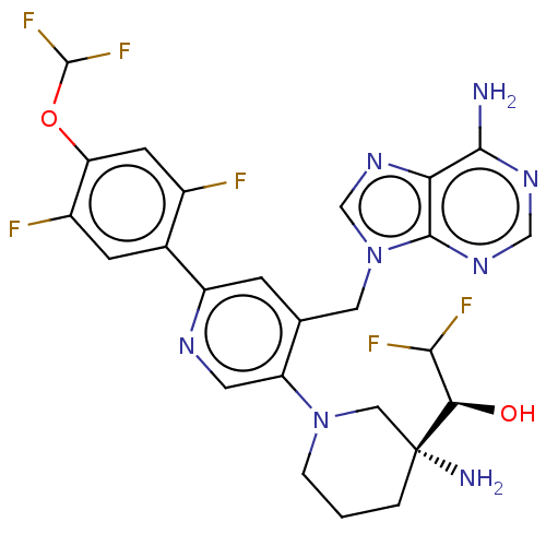Chemical structure of BindingDB Monomer ID 567927
