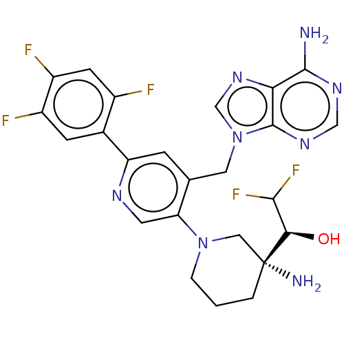 Chemical structure of BindingDB Monomer ID 567956