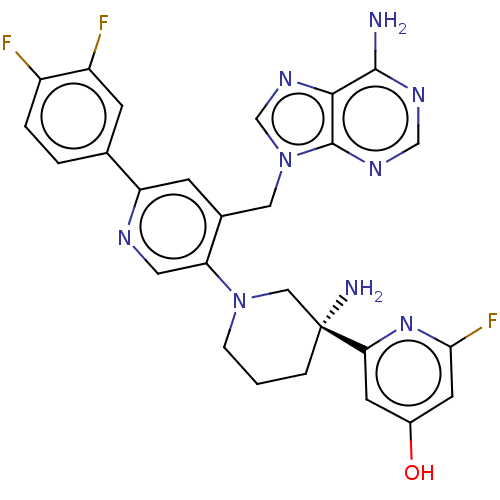 Chemical structure of BindingDB Monomer ID 568004