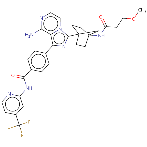 Chemical structure of BindingDB Monomer ID 568356
