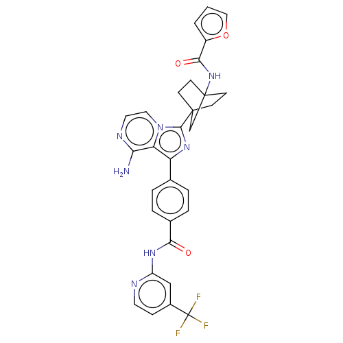 Chemical structure of BindingDB Monomer ID 568367