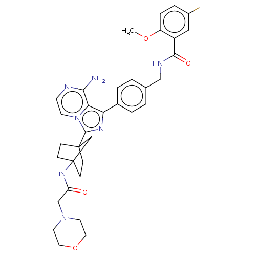 Chemical structure of BindingDB Monomer ID 568376