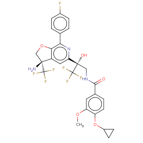 Chemical structure of BindingDB Monomer ID 568384